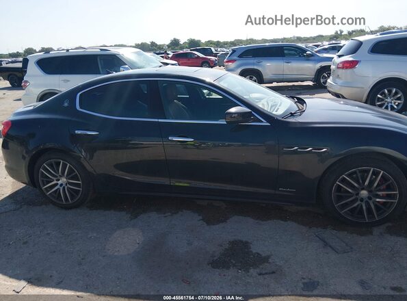 ZAM57XSL9J1284771 2018 MASERATI GHIBLI Black Widok wnętrza z tyłu