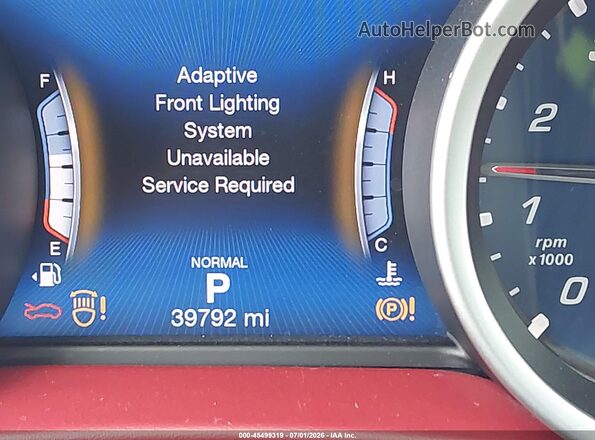ZAM57XSSXL1349914 2020 MASERATI GHIBLI Gray Հետևի նստատեղերի տեսք