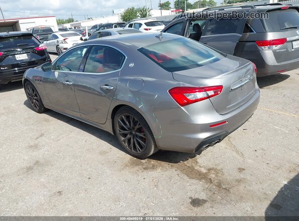 ZAM57XSSXL1349914 2020 MASERATI GHIBLI Gray Հետևի ձախ