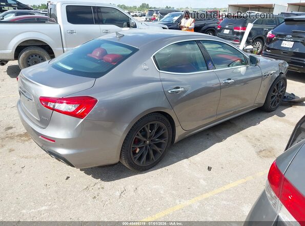 ZAM57XSSXL1349914 2020 MASERATI GHIBLI Gray Հետևի աջ