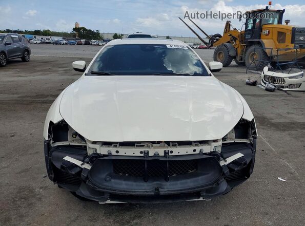 ZAM57YSL5K1312718 2019 MASERATI GHIBLI White Vista frontal