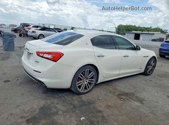 ZAM57YSL5K1312718 2019 MASERATI GHIBLI White Trasero derecho