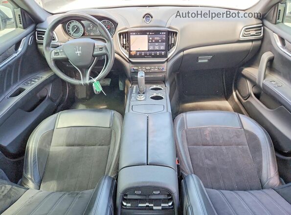 ZAM57YSL6N1385973 2022 MASERATI GHIBLI White Вид панелі приладів