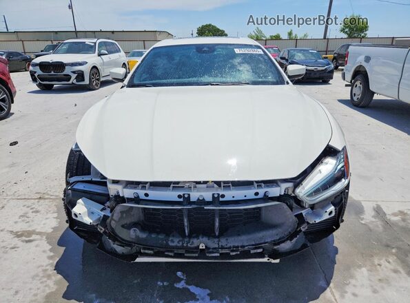 ZAM57YSL6N1385973 2022 MASERATI GHIBLI White Вид спереду