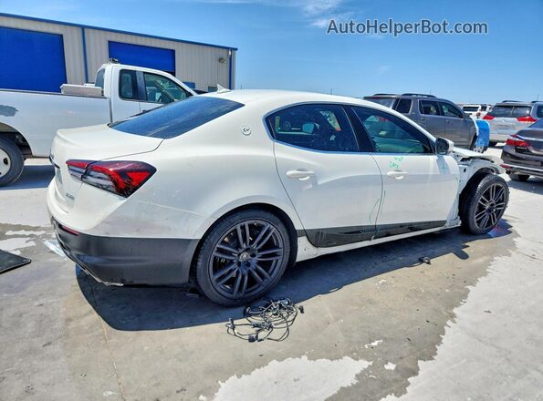 ZAM57YSL6N1385973 2022 MASERATI GHIBLI White Задня права чверть