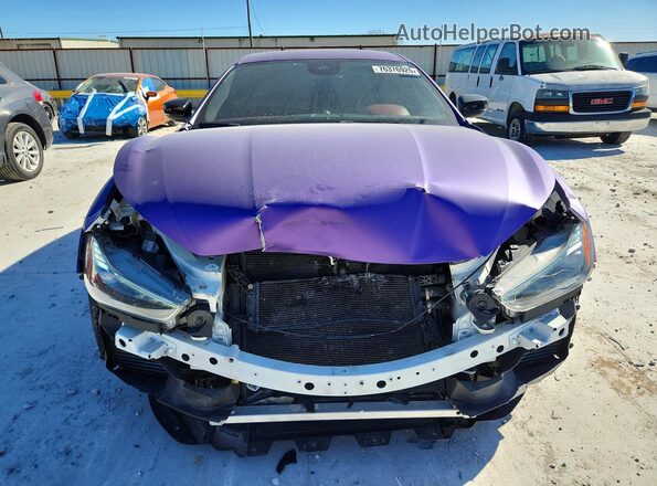 ZAM57YSM3N1388967 2022 MASERATI GHIBLI Purple Front view