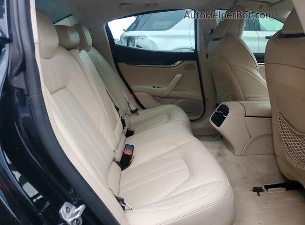 ZAM57YSM6N1389689 2022 MASERATI GHIBLI Blue Vista de los asientos traseros
