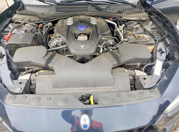 ZAM57YSM6N1389689 2022 MASERATI GHIBLI Blue Vista interior trasera