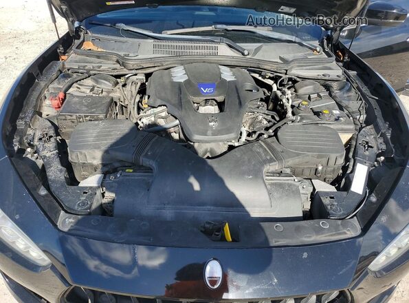 ZAM57YTA3J1287443 2018 MASERATI GHIBLI Black Rear interior view