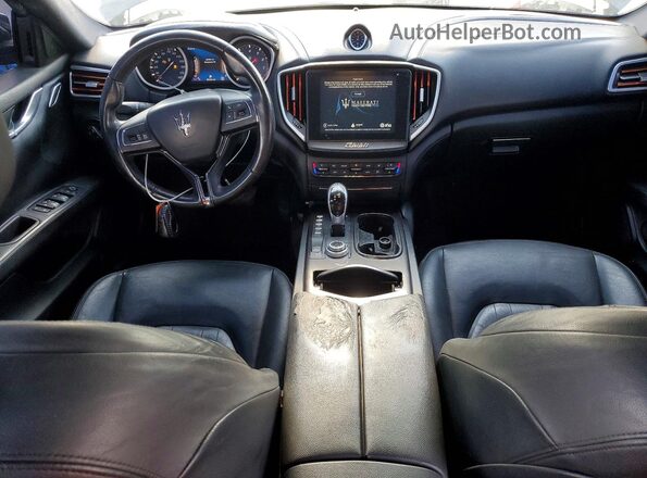 ZAM57YTA3J1287443 2018 MASERATI GHIBLI Black Dashboard view