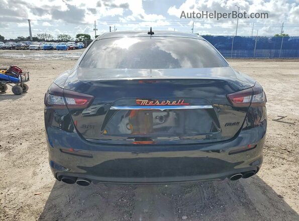 ZAM57YTA3J1287443 2018 MASERATI GHIBLI Black Rear view