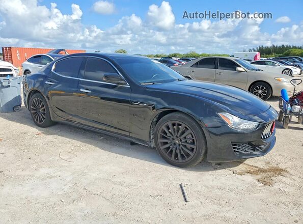 ZAM57YTA3J1287443 2018 MASERATI GHIBLI Black Front right