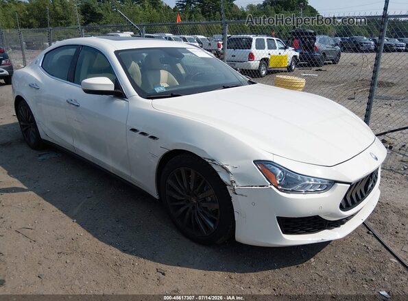 ZAM57YTA3L1345103 2020 MASERATI GHIBLI White Вид спереду