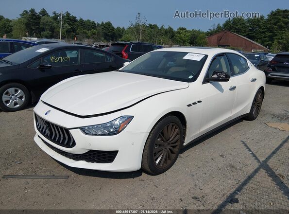 ZAM57YTA3L1345103 2020 MASERATI GHIBLI White Передня ліва чверть