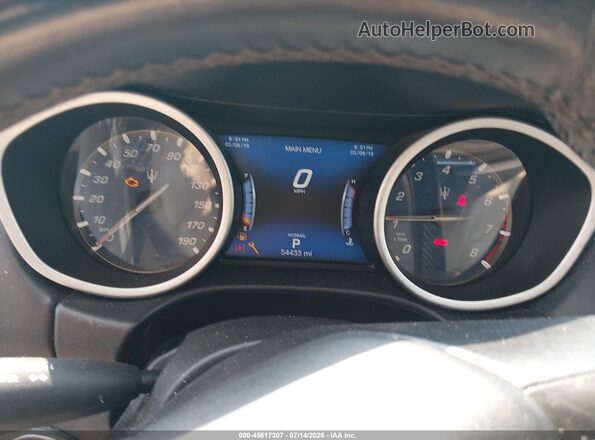 ZAM57YTA3L1345103 2020 MASERATI GHIBLI White Вид задніх сидінь