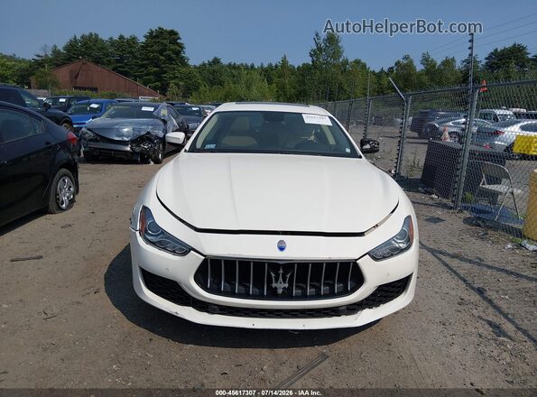 ZAM57YTA3L1345103 2020 MASERATI GHIBLI White Вид щитка приладів