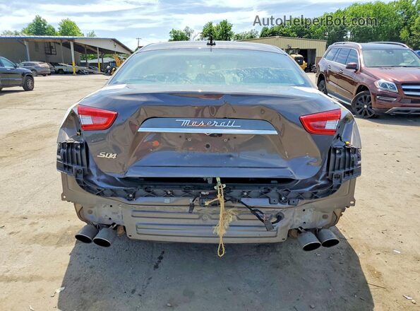 ZAM57YTA6L1355396 2020 MASERATI GHIBLI Gray უკანა ხედი