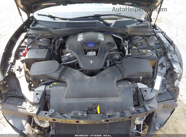 ZAM57YTAXK1328393 2019 MASERATI GHIBLI Black Вид ззаду