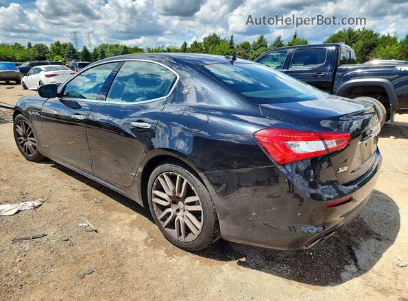 ZAM57YTL0J1293296 2018 MASERATI GHIBLI Black Задня ліва чверть