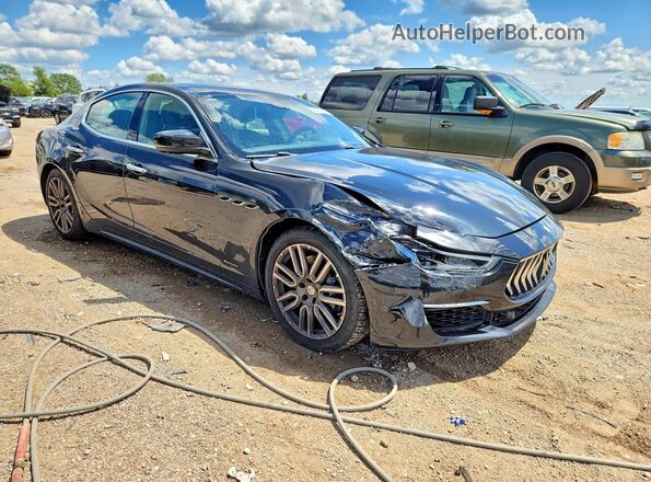 ZAM57YTL0J1293296 2018 MASERATI GHIBLI Black Передня права чверть