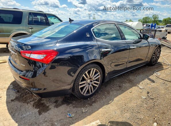 ZAM57YTL0J1293296 2018 MASERATI GHIBLI Black Задня права чверть