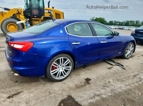 ZAM57YTS2K1329627 2019 MASERATI GHIBLI Blue უკანა მარჯვენა