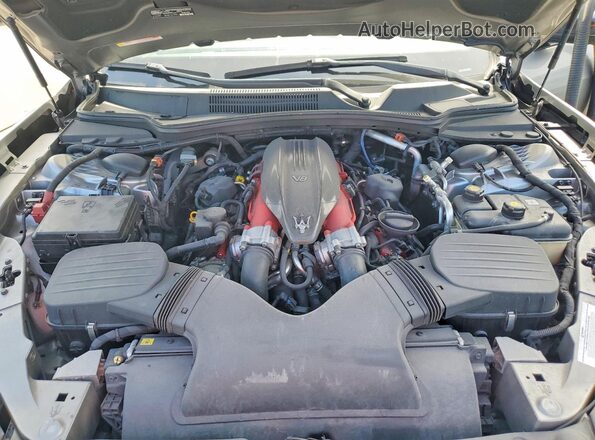ZAM57ZST1NX399881 2022 MASERATI GHIBLI Gray Вид задньої частини салону