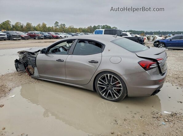 ZAM57ZST7NX398329 2022 MASERATI GHIBLI Silver Հետևի ձախ