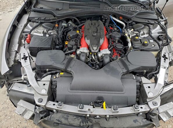 ZAM57ZST7NX398329 2022 MASERATI GHIBLI Silver Սալոնի հետևի տեսք