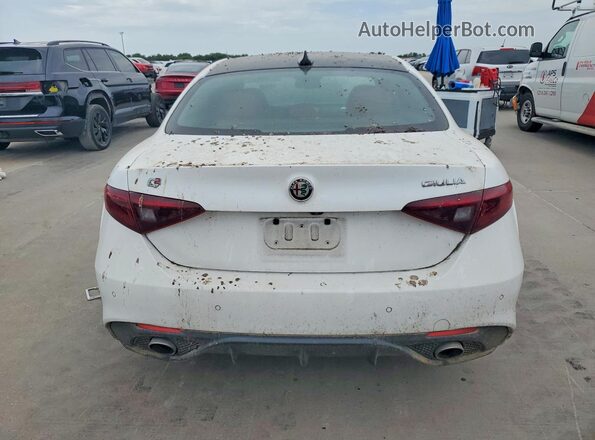 ZARFAECN2H7552183 2017 ALFA ROMEO GIULIA White Հետևի տեսք