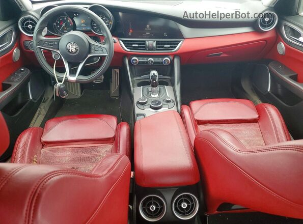 ZARFAECN2H7552183 2017 ALFA ROMEO GIULIA White Առջևի վահանակի տեսք