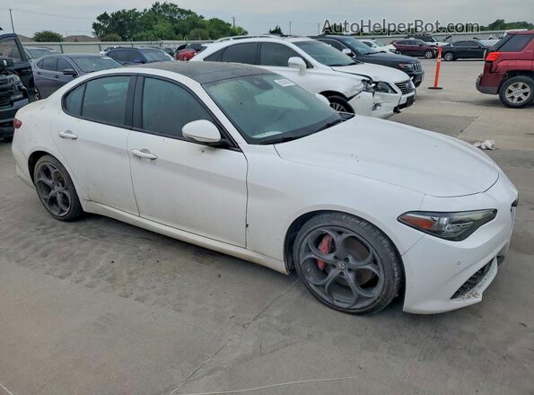 ZARFAECN2H7552183 2017 ALFA ROMEO GIULIA White Առջևի աջ