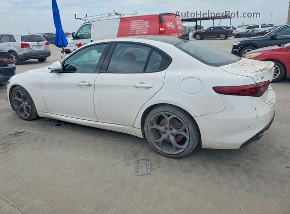ZARFAECN2H7552183 2017 ALFA ROMEO GIULIA White Հետևի ձախ