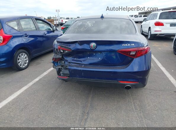 ZARFAECN3J7589183 2018 ALFA ROMEO GIULIA Синий 