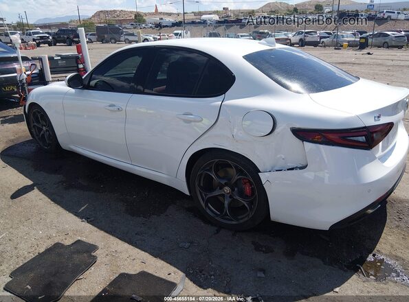 ZARFAECN4J7576197 2018 ALFA ROMEO GIULIA White Задня ліва чверть