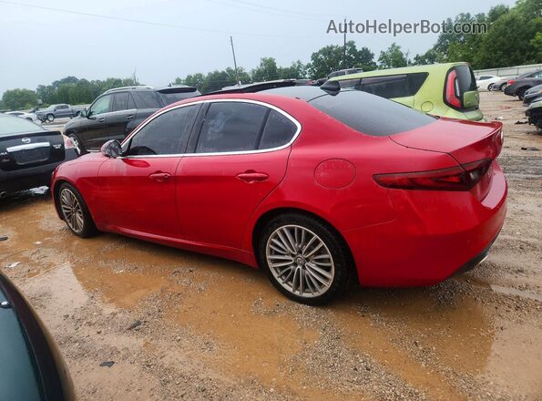 ZARFAECN5H7536818 2017 ALFA ROMEO GIULIA Red Հետևի ձախ