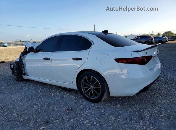 ZARFAEDN1J7573529 2018 ALFA ROMEO GIULIA White Trasero izquierdo