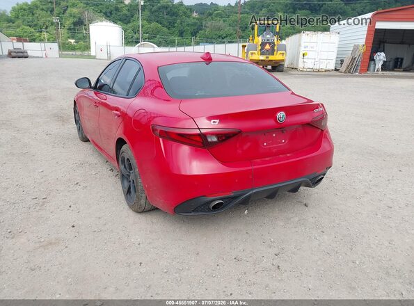 ZARFAEDNXH7540846 2017 ALFA ROMEO GIULIA Red Tył lewy