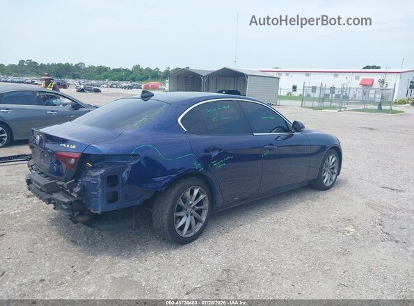 ZARFAEDNXH7551877 2017 ALFA ROMEO GIULIA Dark Blue Rear right
