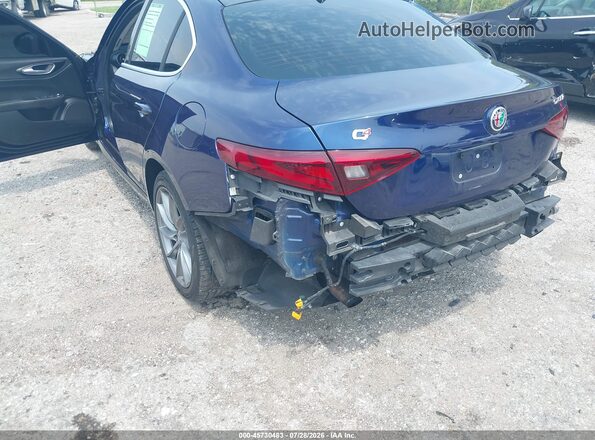 ZARFAEDNXH7551877 2017 ALFA ROMEO GIULIA Dark Blue Front view