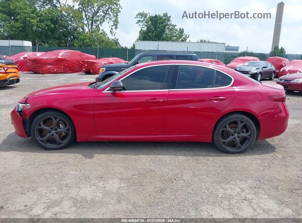 ZARFAEEN0H7556312 2017 ALFA ROMEO GIULIA Red სალონის 360-გრადუსიანი ხედი