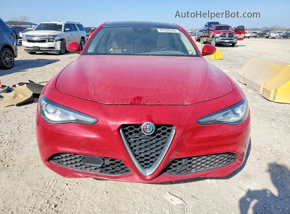 ZARFAEEN3H7537365 2017 ALFA ROMEO GIULIA Red Դիմացի տեսք