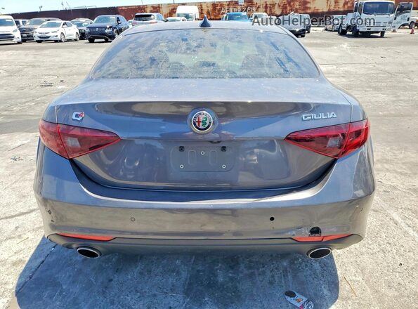 ZARFAEEN6H7528692 2017 ALFA ROMEO GIULIA Серый Вид сзади