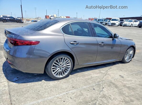 ZARFAEEN6H7528692 2017 ALFA ROMEO GIULIA Серый Задняя правая четверть
