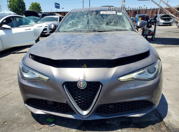 ZARFAEEN6H7528692 2017 ALFA ROMEO GIULIA Серый Вид спереди