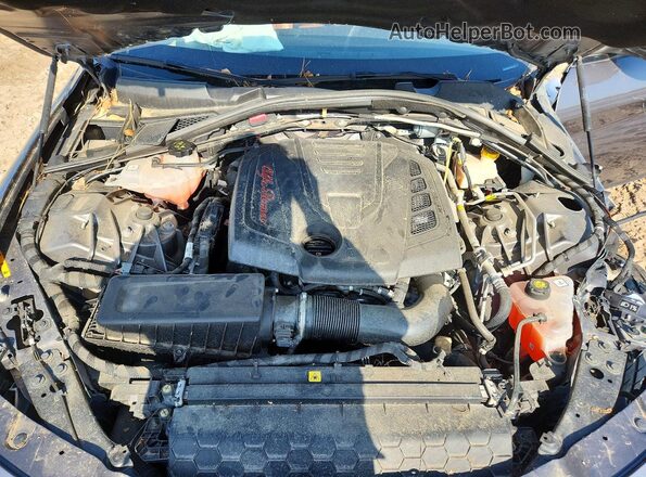 ZARFAMAN0L7632149 2020 ALFA ROMEO GIULIA Gray Սալոնի հետևի տեսք
