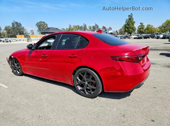 ZARFAMAN0L7635598 2020 ALFA ROMEO GIULIA Red Հետևի ձախ