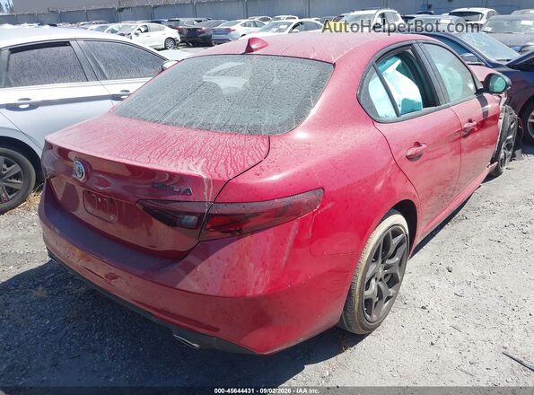 ZARFAMAN0M7639037 2021 ALFA ROMEO GIULIA Red Trasero derecho