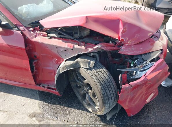 ZARFAMAN0M7639037 2021 ALFA ROMEO GIULIA Red Vista frontal