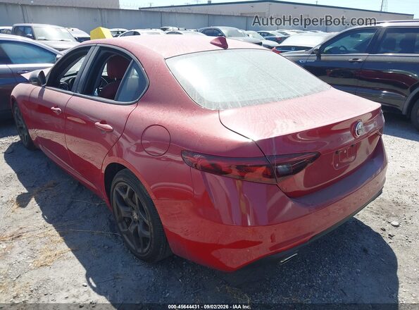 ZARFAMAN0M7639037 2021 ALFA ROMEO GIULIA Red Trasero izquierdo